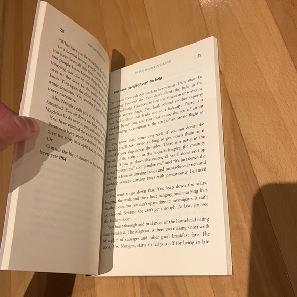 🔥4for$20🔥 NWOT In the Magician’s House Choose Your Own Adventure Book - Picture 3 of 7